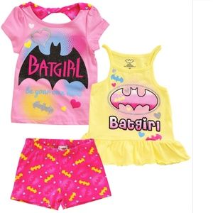 BATGIRL POWER TOP & SHORT SET